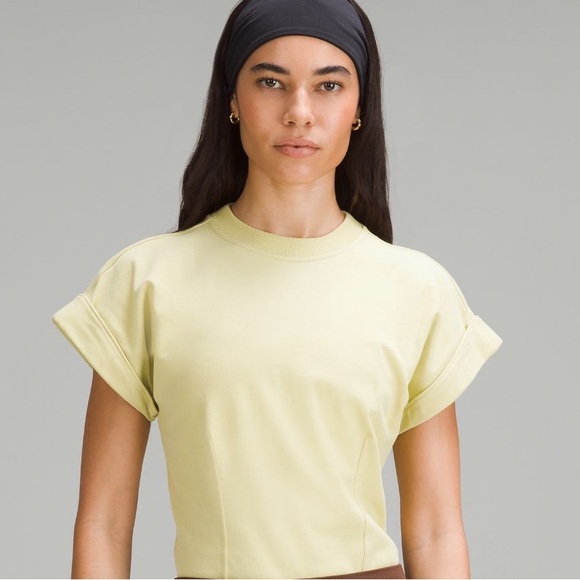 Lululemon heavyweight cotton T-shirt bodysuit - Picture 2 of 5